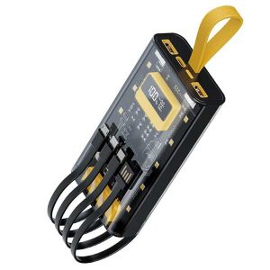 پاوربانک شفاف پرو گرین مدل transparent pro ظرفیت 10000mAh