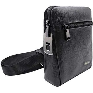 کیف دوشی چرمی اثر انگشتی گرین لاین مدل Bern