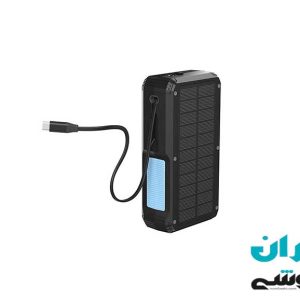 پاوربانک خورشیدی پاورولوژی با ظرفیت 27000 میلی امپر مدل PPBCHA77