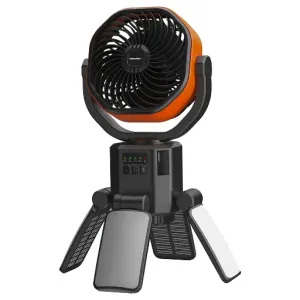 فن پرودو مدل  pdlfstfnbkog )life sytle  outdoor solar camping fan)