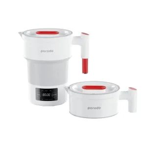 کتری برقی تاشو قابل حمل پرودو مدل Porodo KTLD600 kettle digital display