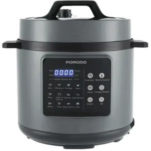 مولتی گوگر و غذاساز پرودو مدل Porodo Lifestyle 1300W Multi-Cuisine Pressure Cooker PD-LFST070-BK