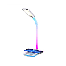 چراغ رو میزی و شارژر وایرلس پرودو porodo e sport desk lamp  charging  pdx119