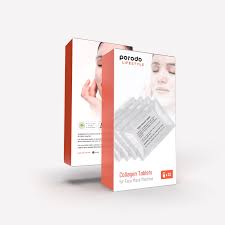 قرص کلاژن ماسک ساز پرودو مدل porodo collagen   tables for face mask  clgtab