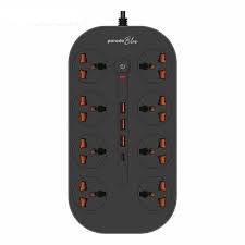 چند راهی برق هوشمند و شارژر پرودو مدل  porodo blue ac power strip fwch035