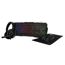 ست گیمینگ پرودو porodo unlimited gamming kit headphone keybord  mouse pdx221