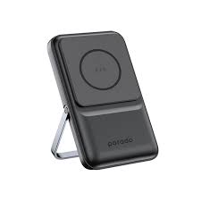 پاوربانک پرودو مدل porodo 10000 magsafe integrated cable smart floding stand pbfch039