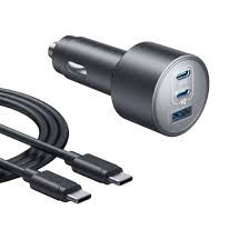 شارژر فندکی انکر Anker USB-C Car Charger 167.5W Compact 3-Port مدل B2737
