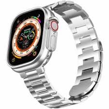 بند اپل واچ فلزی گرین لاین Green Lion Acero Correa Strap For iWatch مناسب برای اپل واچ های 42/44/45/49 میلی متری