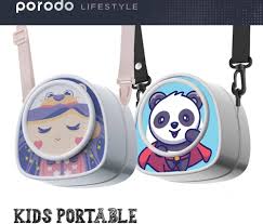 پنکه گردنی کودک پرودو مدل  porodo kids portable neck fan