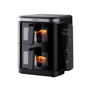 سرخکن و هوا پز بدون روغن دو طبقه پرودو مدل Porodo LFST087 Lifestyle Double Stack Air Fryer