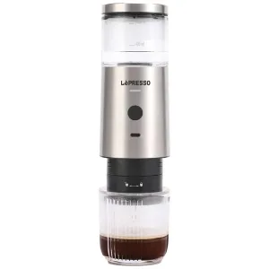 اسپرسو ساز شارژی قابل حمل لپرسو  LePresso Stainless Steel Portable Espresso Maker LPSTPEM