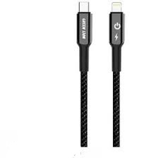 کابل Type-c به Lightning با نشانگر LED گرین لاینGreen Lion USB-C to Lightning Braided Cable