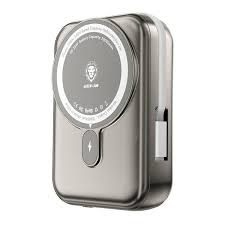 پاوربانک 20000mAh مگ سیف گرین لاین مدل  Green Lion Monaco  20000mAh MagSafe Power Bank GNMPB20KTC