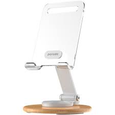 استند شفاف پرودو Porodo Rotating Transparent Mobile Tablet Stand PD-TRNSMS