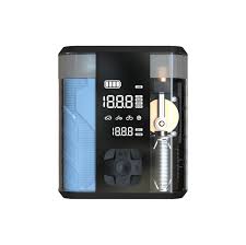 جامپ استارتر و کمپرسور هوا پاورولوژی مدل  Powerology 8800mAh Jump Start Air Compressor Transparent PPBCHA47