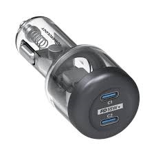 شارژر فندکی پاورولوژی مدل Powerology Crystalline Series Car Charger PD 35W PCCSR011