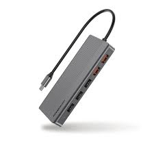 هاب USB-C پاورولوجی 12 پورت مدل P121HBCGY Powerology P121HBCGY USB-C HUB With 12 Ports