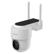 دوربین هوشمند فضای باز خورشیدی پاورولوژی Powerolgoy Built-In Solar Pan & Tilt Outdoor Camera PPBCHA73