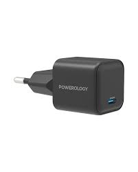 شارژر دیواری 35 وات پاورولوژی Powerology 35W GaN Charger P35WSPCEU
