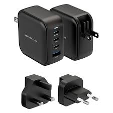 شارژر دیواری 100 وات پاورولوژی مدل  Powerology 100W Triple PD GaN Charger PWCUQC006