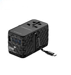 شارژر مسافرتی 85 وات پاورولوژی  Powerology Universal GaN 85W Super Charger PWCUQC026