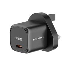 اداپتور پرودو مدل Porodo PD 20W UK Fast Charger PD-FWCH027