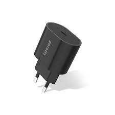 شارژر دیواری 20W پرودو مدل PD-FWCH018-BK Porodo 20W Single C Port PD Charger EU