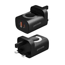 شارژر دیواری 20 وات پرودو مدل PD-FWCH016 Porodo Wall Charger Dual Port Multi-Device