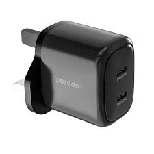 شارژر USB-C دیواری 40 وات پرودو  مدل  porodo dual port usb-c wall charger PD-40WDC