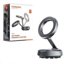 هولدر پایه نگهدارنده پرودو مدل HS01 ا Porodo HS01 DUO Mount MagSafe & Suction