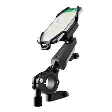 نگهدارنده موبایل دوچرخه و موتور پرودو مدل PD-RBPMNT-BK Porodo Shock-Absorption Bicycle Phone Mount