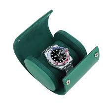 جعبه ساعت رولکس سولو گرین Green Solo Watch Roll Case