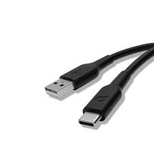 کابل تایپ سی 1.2 متری 3 آمپر پاورولوژی Powerology USB-A to USB-C Braided Cable 3A PBAC12BK