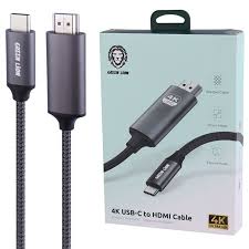 کابل تبدیل USB-C به HDMI گرین لاینGreen Lion 4K USB-C to HDMI Cable (2m)