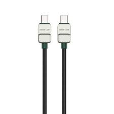 کابل تبدیل USB-C به USB-C گرین لیون مدل Green Lion Braided USB C to Type-C Electroplated +Braided 1m 60W