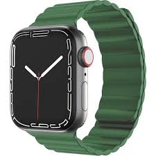 بند اپل واچ گرین لاین مدلGreen Lion Silicone Magnetic Watch Band