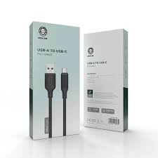 کابل USB به تایپ‌ سی گرین لاین 1متر Green Lion USB-A To Type-C PVC Cable(1m)