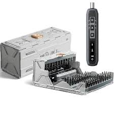 ست پیچ گوشتی شارژی 162 سری پاورولوژی Powerology 162 Bits Electric Screwdriver Kit Portable P180N1ESBK