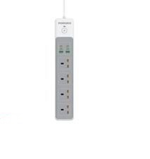 چندراهی برق هوشمند و شارژر 65 وات پرودو Porodo 4AC 65W 3000W Power Strip PD-FWCH045
