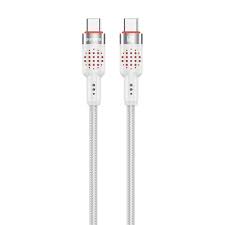 کابل 1.2 متری دو سر تایپ سی پرودو Porodo USB-C To USB-C Aluminum Braided Cable PD-CBL0009