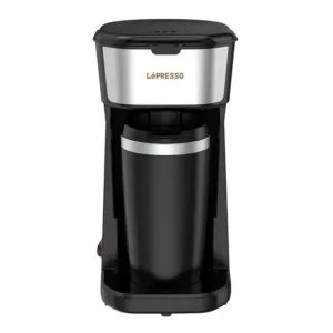 قهوه ساز لیوانی لپرسو مدل LePresso LePresso Instant Coffee Brewer With Travel Mug 400ML LPCMTMBK